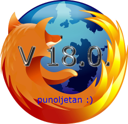 Mozilla Firefox V18.0.