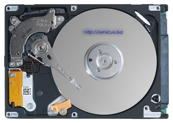 Otvoren hard disk