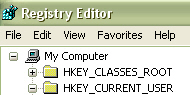 HKEY_CURRENT_USER registry ključ